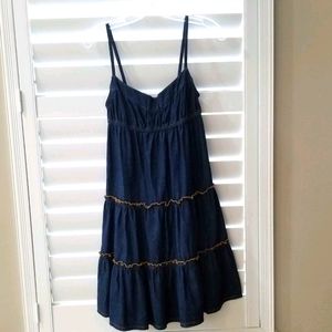 JFW Denim "Cottagecore" Dress NWOT